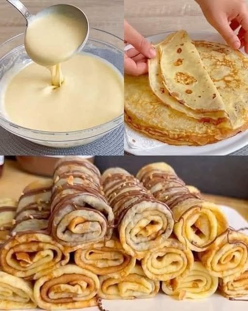 The Perfect Crepes Recipe – Light, Thin, and Irresistible 482316484_1738986163626529_1545488349191007527_n