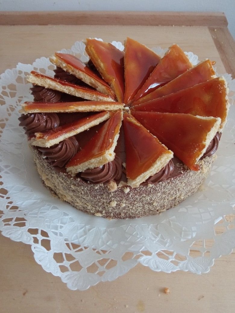 Dobos Torta – Classic Hungarian Layer Cake 7d63d5216c78370a9582ca184d26be1a