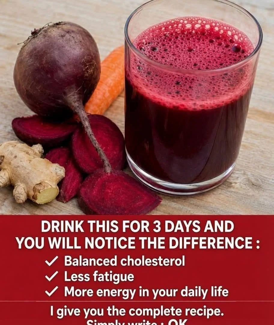 Beetroot, Carrot and Ginger Juice: A Colorful Drink With Real Health Benefits 🥕❤️ 825292959_1810697169927938_2389352418229194512_n